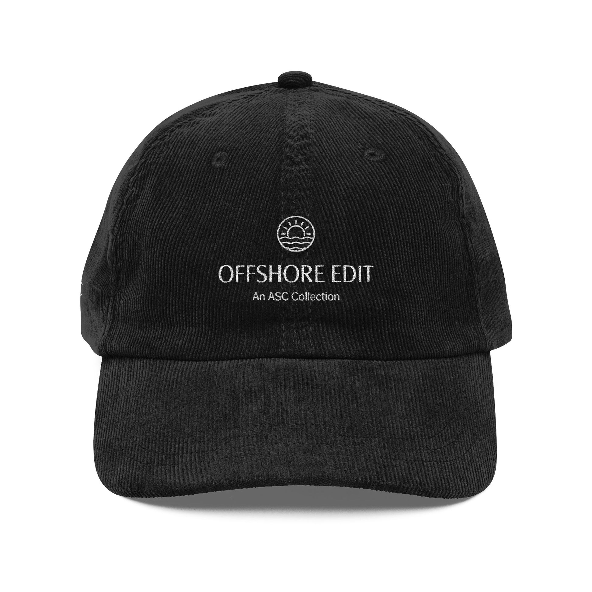 Embroidered Vintage Corduroy Cap — Offshore Edit | Aqua Sol Co.